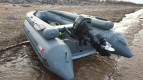 Надувная лодка X-River ROCKY 395 НДВД с фальшбортом