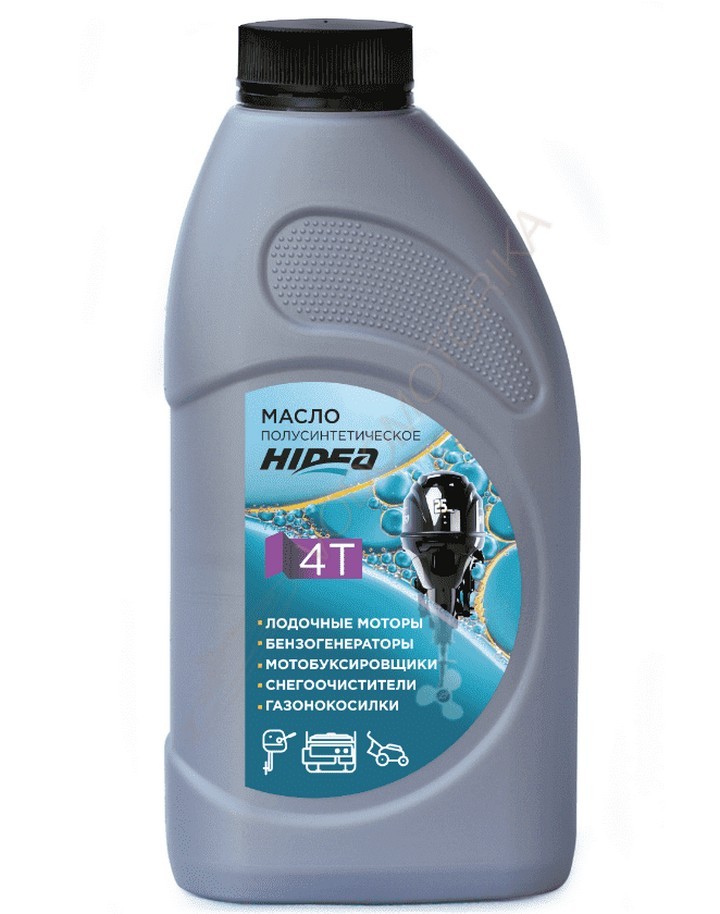 Моторное масло для 4-х тактных двигателей HIDEA 4Т SAE 10W-40 SJ, JASO-MA-2 ( 1л )