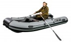Надувная лодка RIB RiverBoats RB-380 со встроенным рундуком