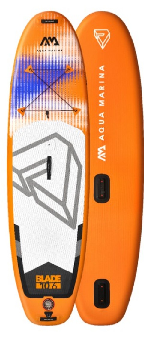 Доска SUP для виндсерфинга Aquamarina Blade - Windsurf iSUP (3.2m/12cm) ( арт. BT-20BL )