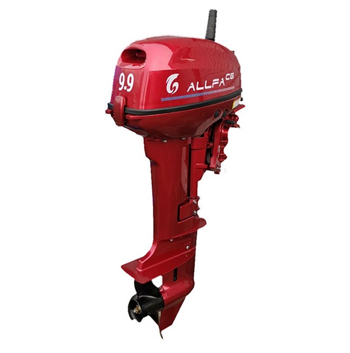 Лодочный мотор ALLFA CG T9.9 MAX (326 см2) 9.9 л.с. двухтактный (синий, зеленый, красный)