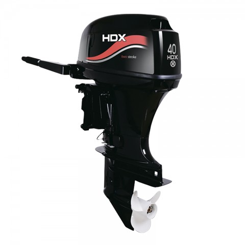 Лодочный мотор HDX T 40 JBMS New 40 л.с. двухтактный