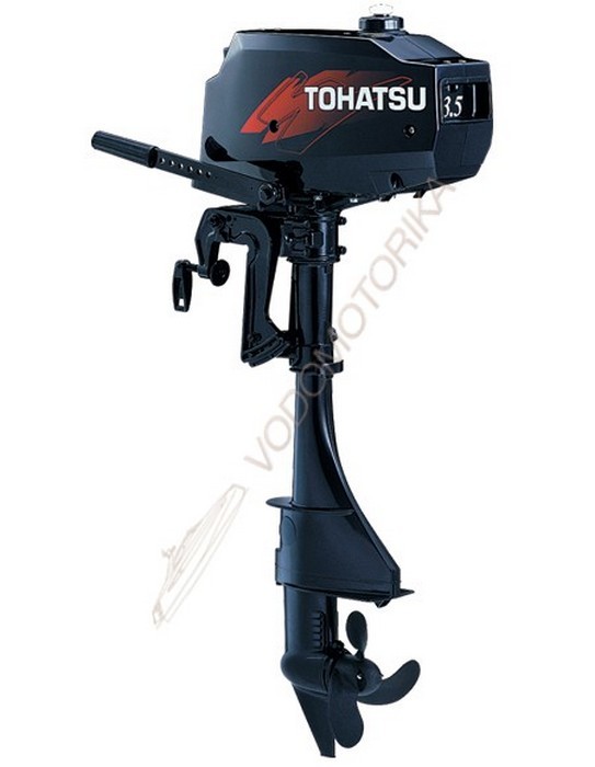 Лодочный мотор Tohatsu M3.5 S 3.5 л.с. двухтактный
