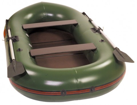 Лодка Мнев и К TUZ-280 (оливка) без пайола