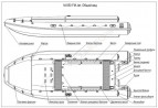 Надувная лодка Фрегат M-550 FM L (серая)