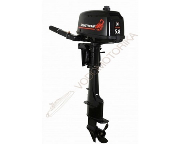 Лодочный мотор Golfstream T5.8BML 5.8 л.с. двухтактный