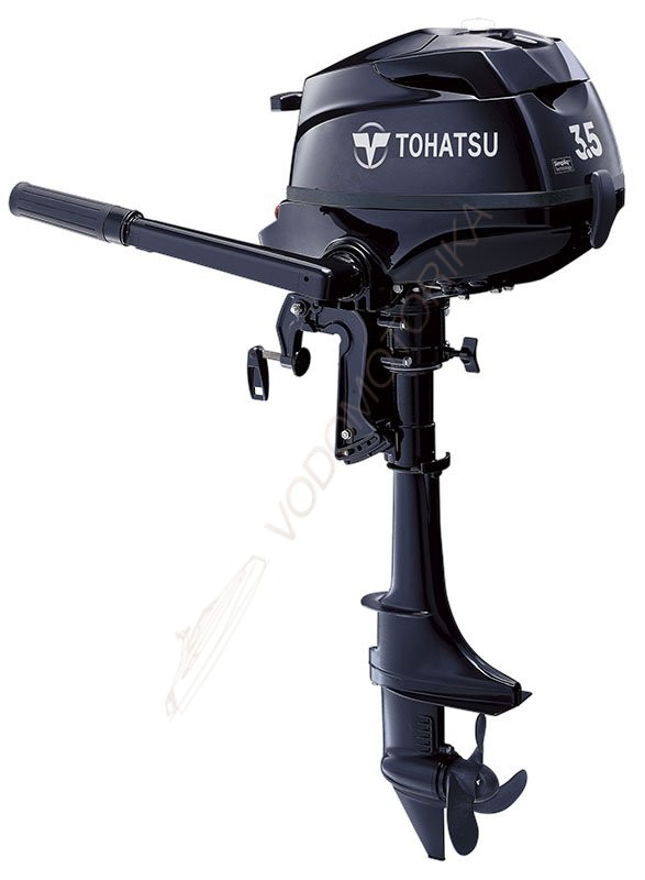 Лодочный мотор Tohatsu MFS3.5B L 3.5 л.с. четырехтактный
