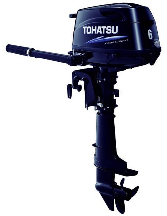 Лодочный мотор Tohatsu MFS6C S-S 6 л.с. четырехтактный