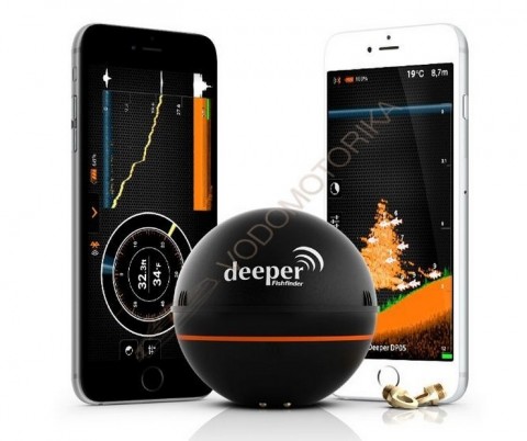 Портативный эхолот для смартфонов Deeper Smat Fishfinder