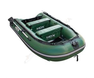 Лодка HDX CARBON 300 ( зелёный ) дерев. пол P/L