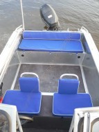 Алюминиевая моторная лодка RusBoat 45 без бака
