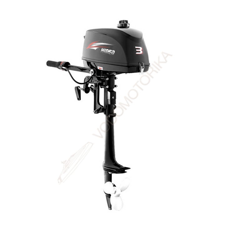 Лодочный мотор HIDEA HD3FHS  3 л.с. двухтактный