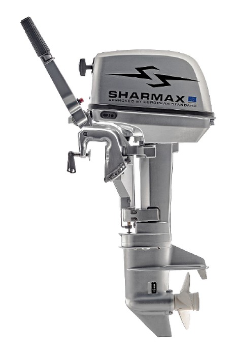 Лодочный мотор SHARMAX SM9.8HS 9.8 л.с двухтактный