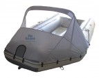 Носовой тент с окном для лодки ПВХ 370-400